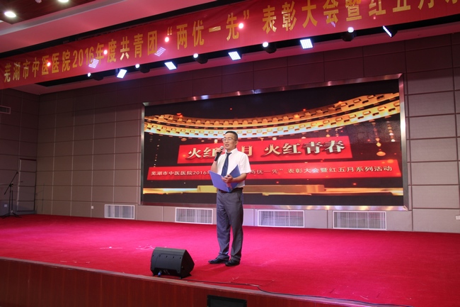 我院舉辦共青團(tuán)2016年度“兩優(yōu)一先”表彰大會暨 紅五月系列活動(圖10)