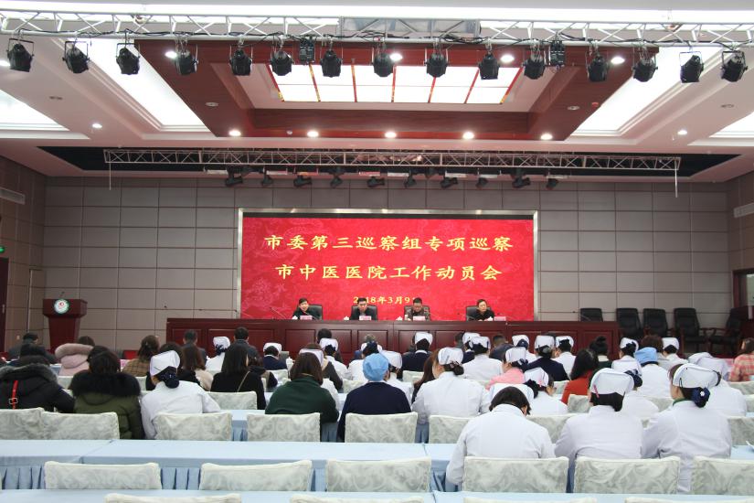 市委第三巡察組專項巡察蕪湖市中醫(yī)醫(yī)院工作動員會召開(圖1)
